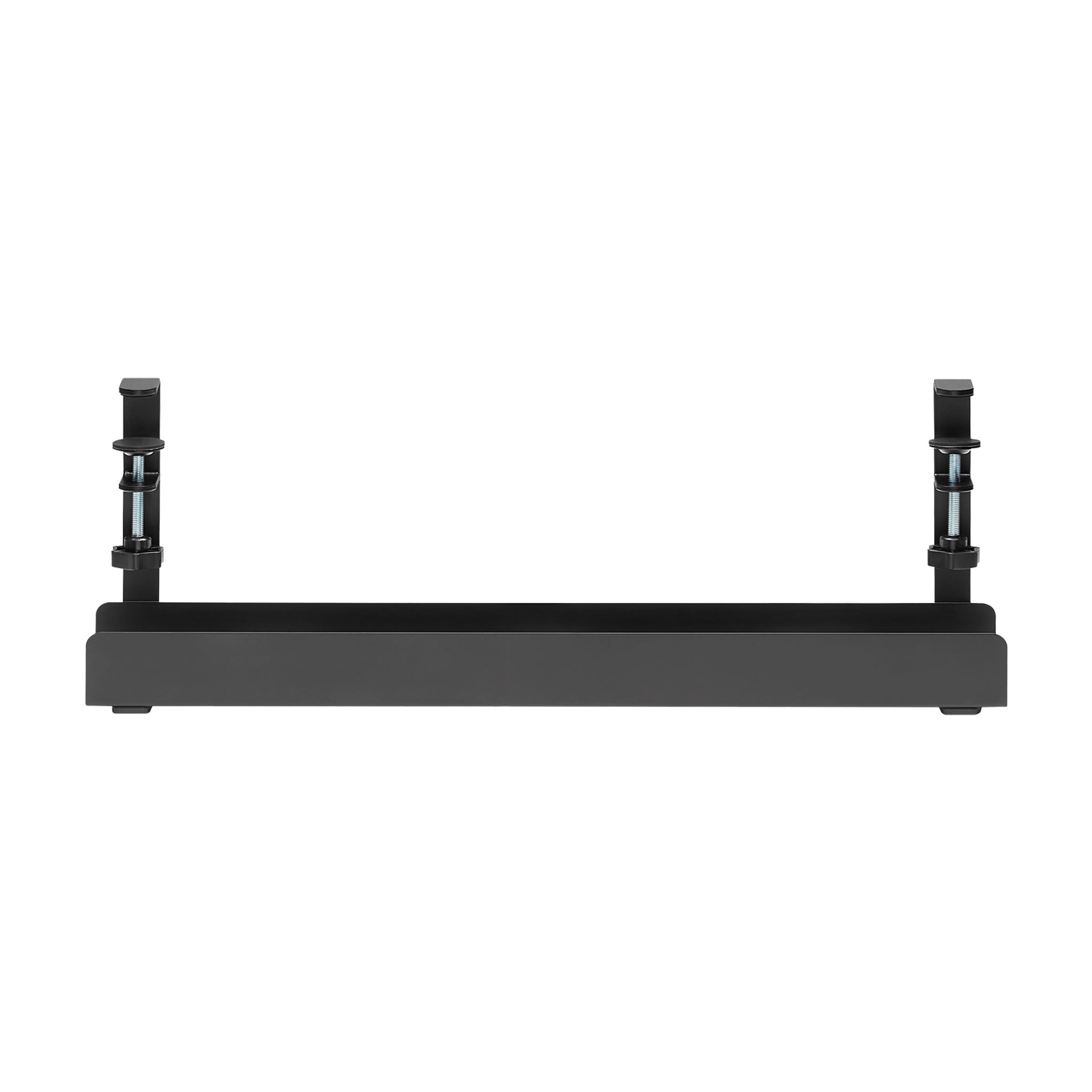 Clamp-on Under Desk Cable Tray Power & Wire Management - Jacob Bek