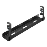 Clamp-on Under Desk Cable Tray Power & Wire Management - Jacob Bek