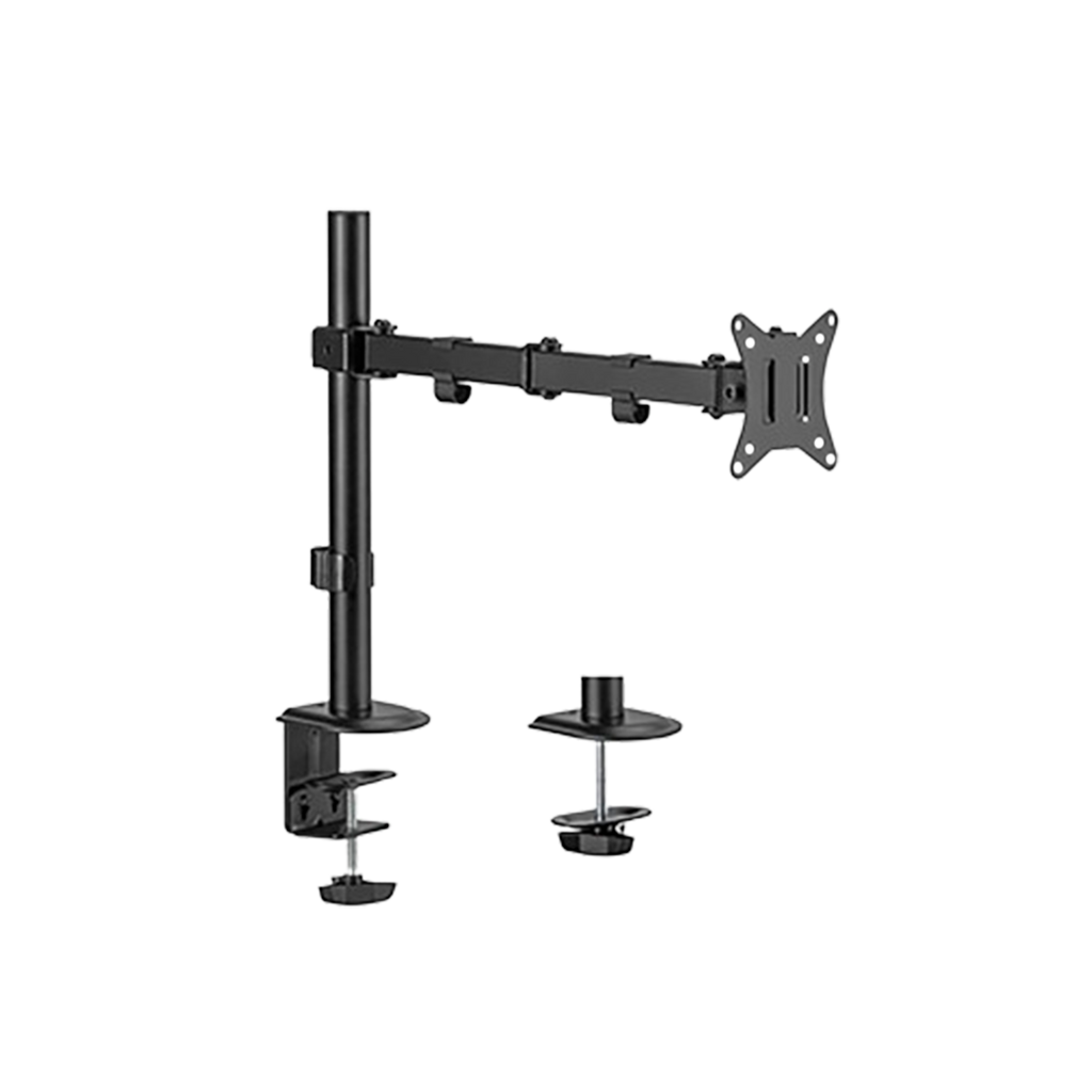 Single Monitor Mount – Adjustable Desk Clamp Stand (VESA 75/100) - Outlet Monitor Mount - Marcel Olsen