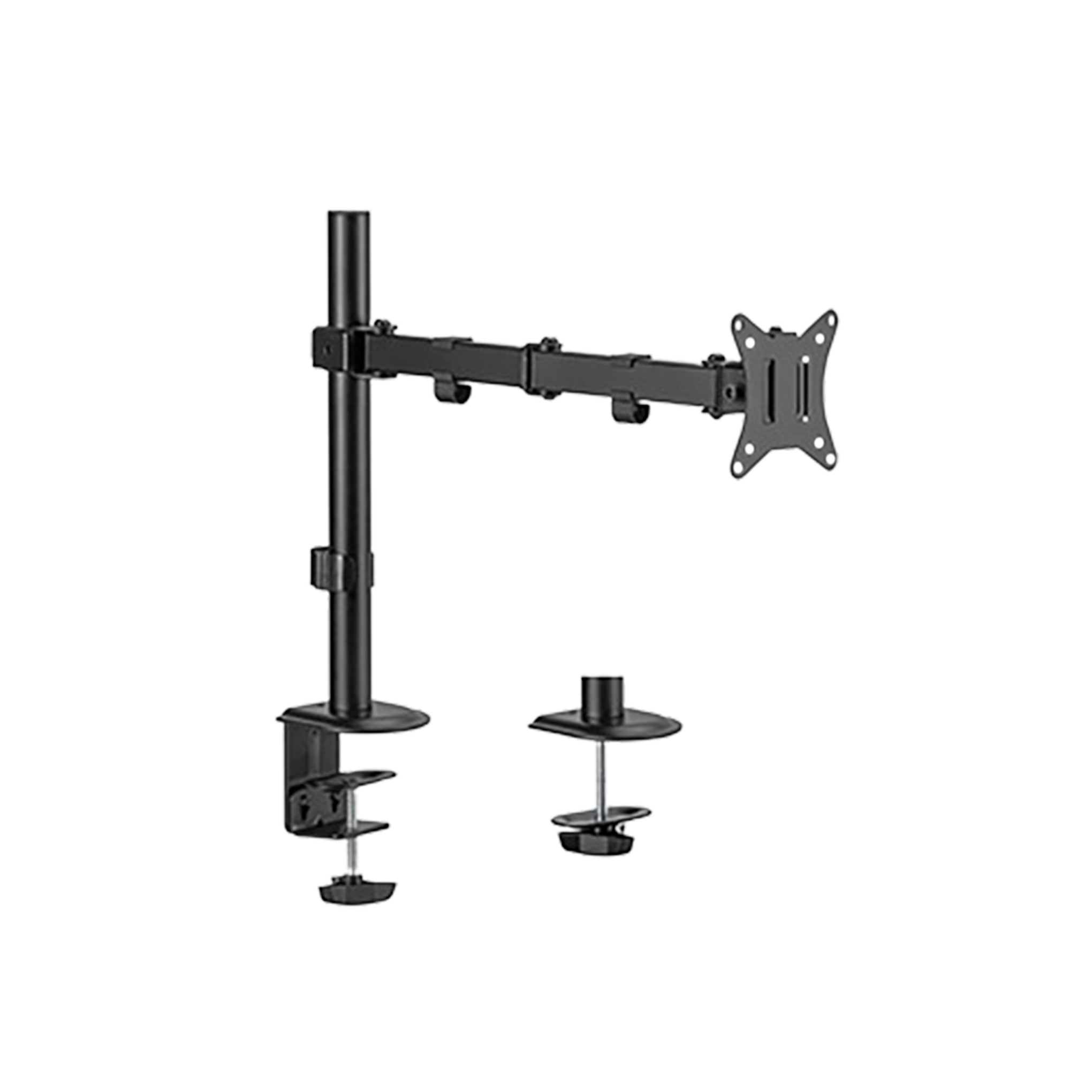 Single Monitor Mount – Adjustable Desk Clamp Stand (VESA 75/100) - Outlet Monitor Mount - Marcel Olsen