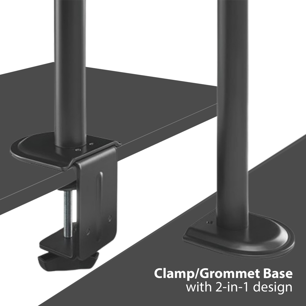 Single Monitor Mount – Adjustable Desk Clamp Stand (VESA 75/100) - Outlet Monitor Mount - Marcel Olsen