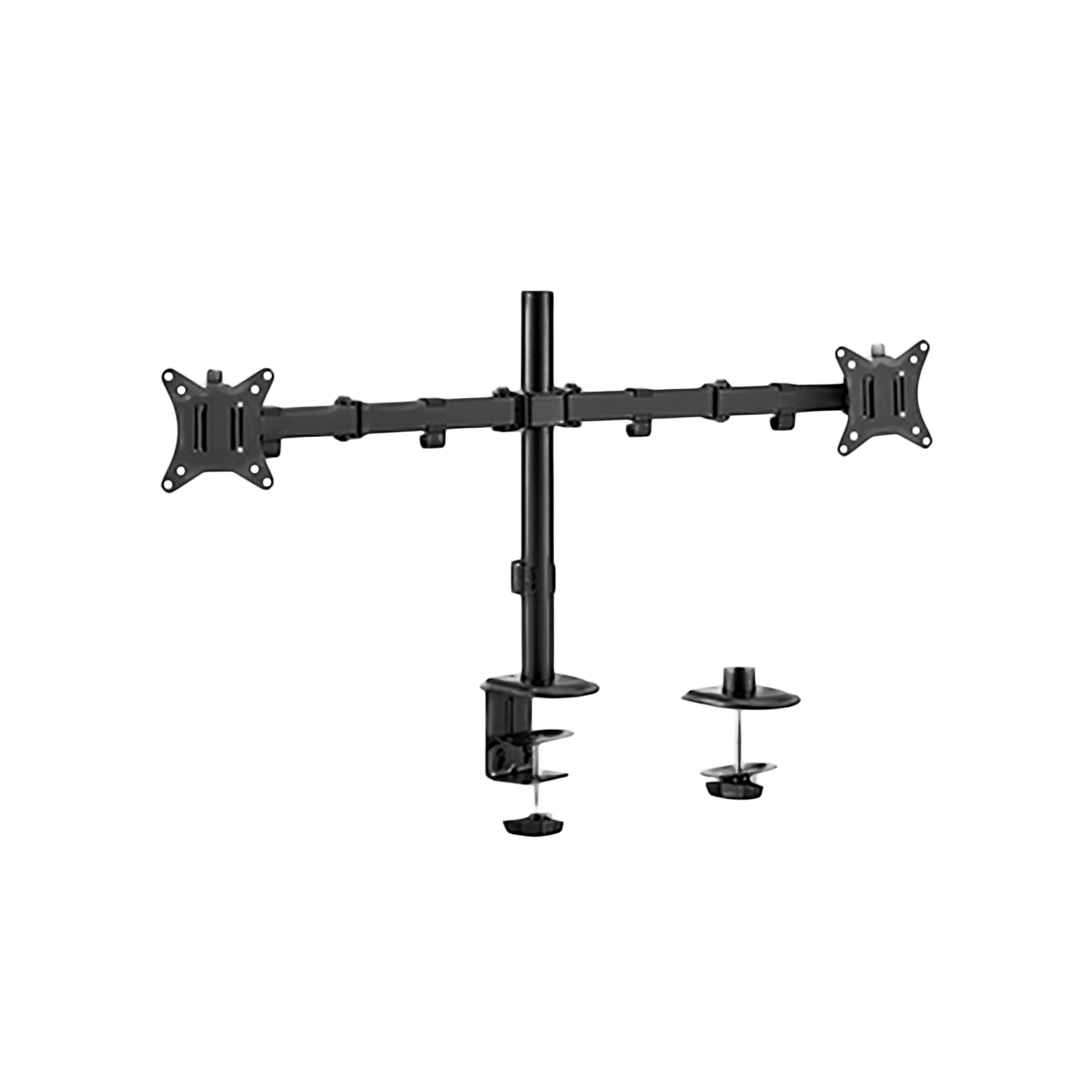Dual Monitor Mount – Adjustable Desk Clamp Stand (VESA 75/100) - Outlet Gaming Monitor Mount - Marcel Olsen