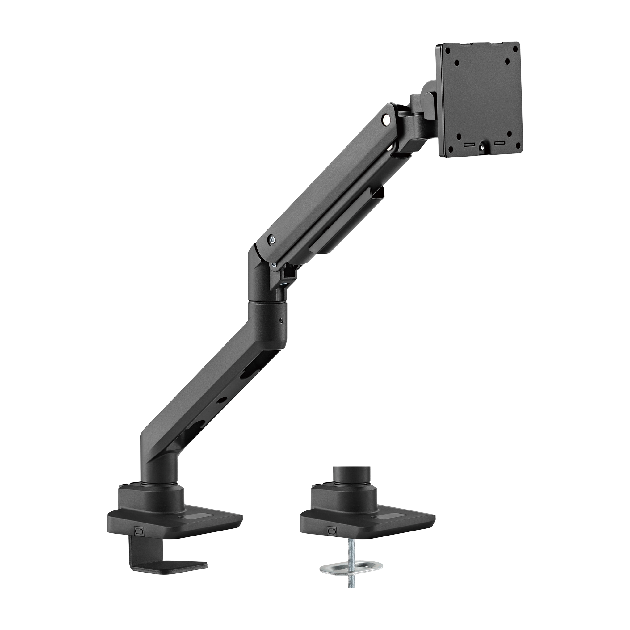 Monitor Arm Heavy-duty Gas Spring (Black) (4 Units) Monitor Mount - Jacob Bek