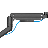 Monitor Arm Heavy-duty Gas Spring (Black) (4 Units) Monitor Mount - Jacob Bek