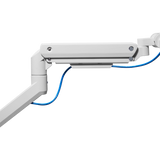 Monitor Arm Heavy-Duty Gas Spring (White) (4 Units) Monitor Mount - Jacob Bek