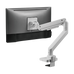 Monitor Arm Heavy-Duty Gas Spring (White) (4 Units) Monitor Mount - Jacob Bek