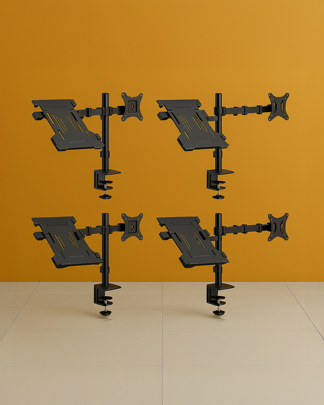 Laptop & Monitor Mount (4 Units) Monitor Mount - Jacob Bek