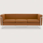 MO-77 Bauhaus Sofa 3 Seater (Caramel Leather) - Marcel Olsen