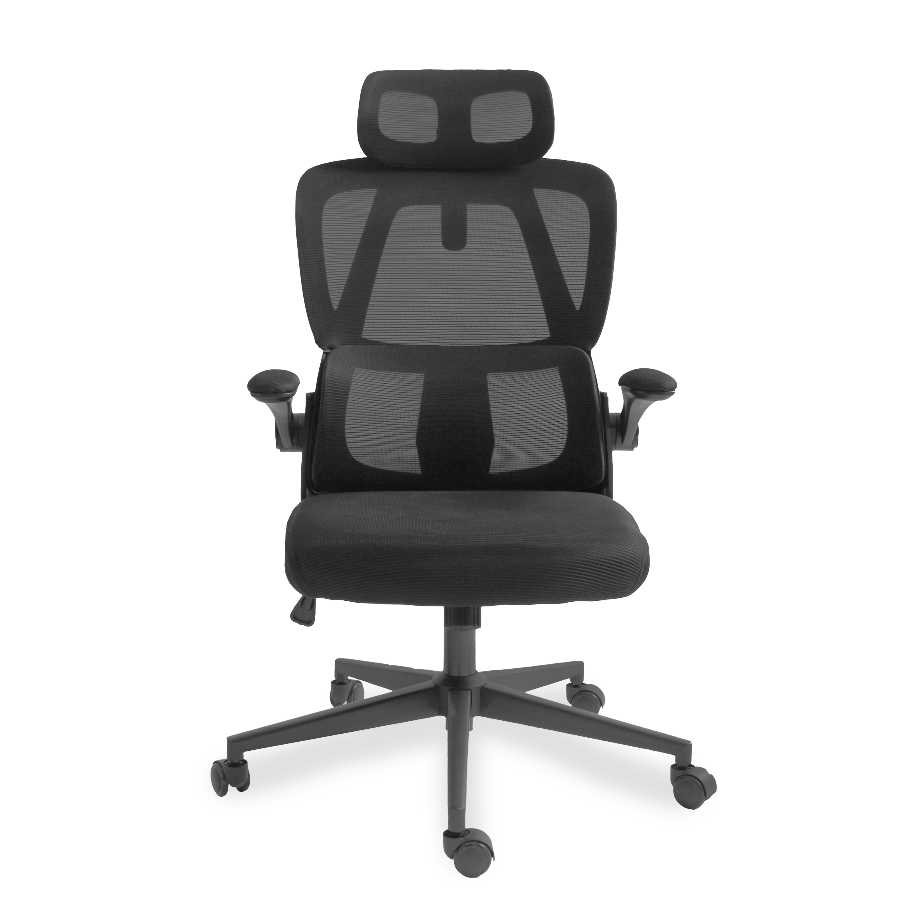 Mesh Office Chair (Black) | Ergonomic Desk Chair - Jacob Bek