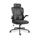 Mesh Office Chair (Black) | Ergonomic Desk Chair - Jacob Bek