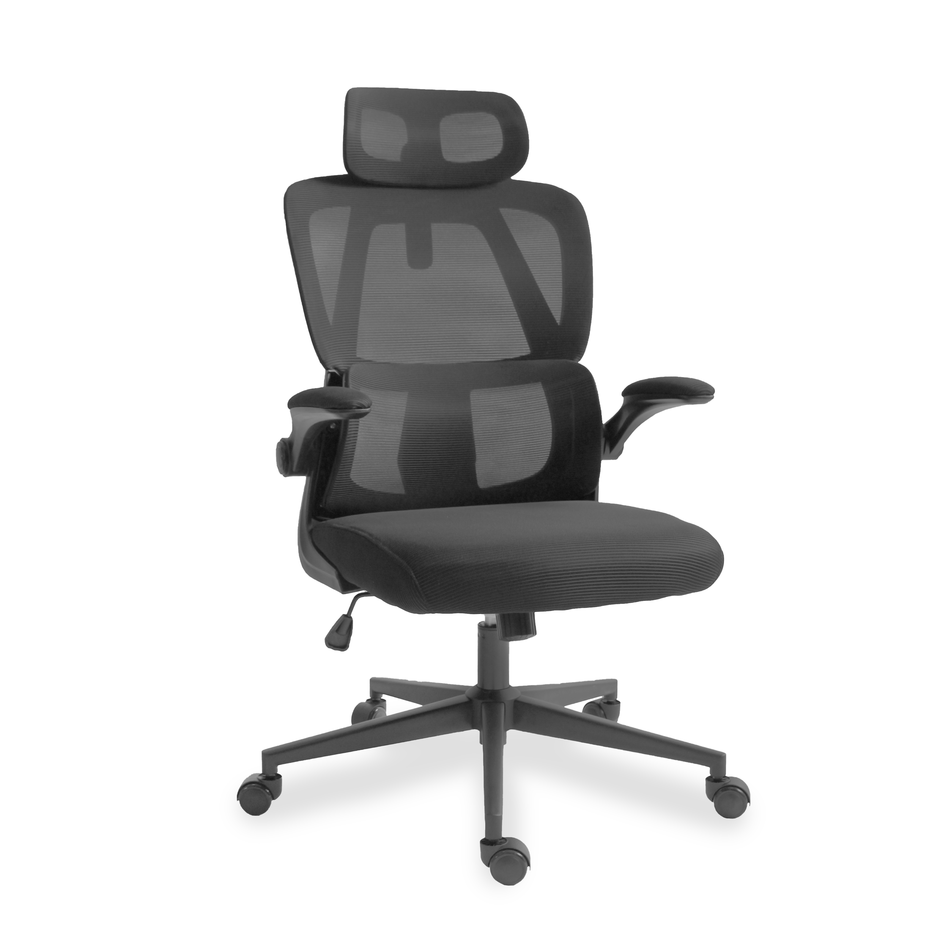 Mesh Office Chair (Black) | Ergonomic Desk Chair - Jacob Bek