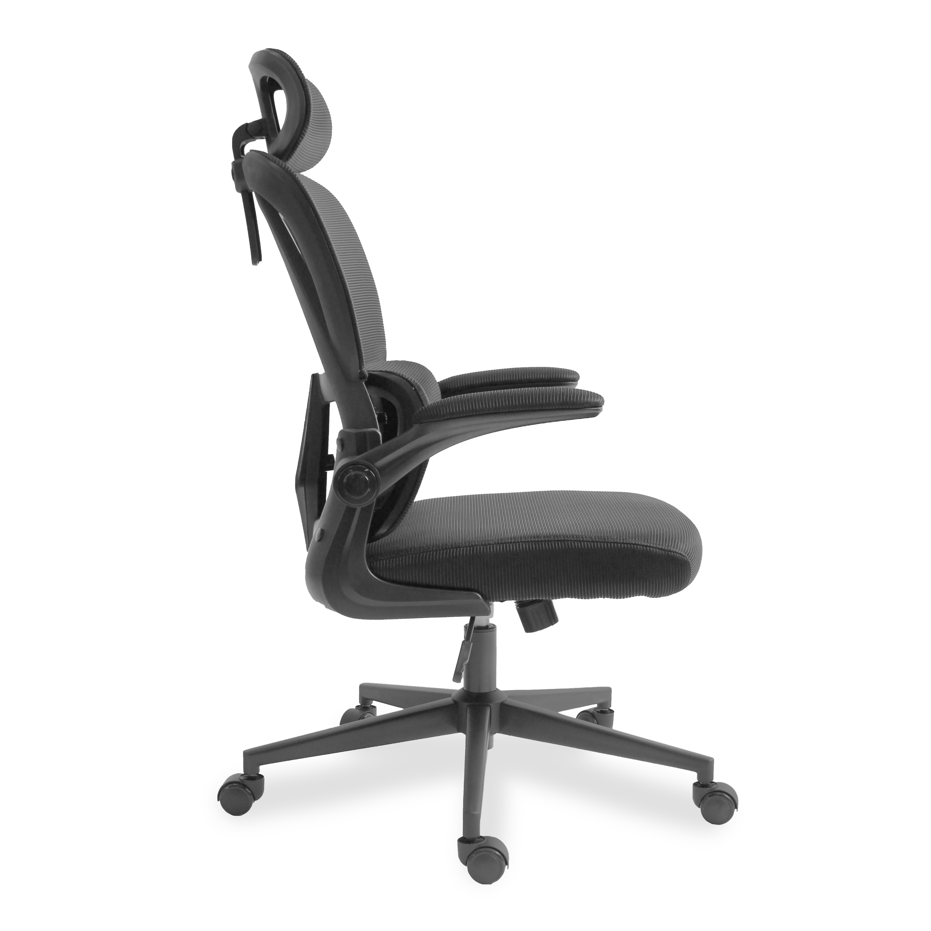 Mesh Office Chair (Black) | Ergonomic Desk Chair - Jacob Bek