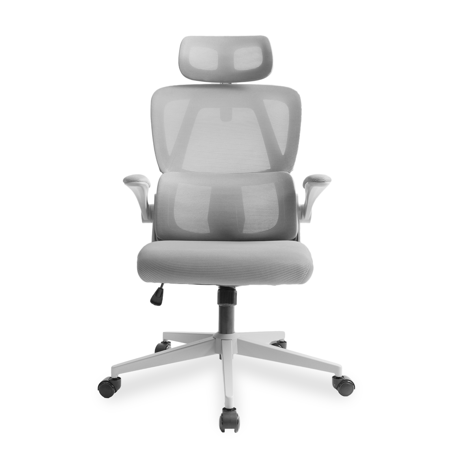 Mesh Office Chair (Grey) | Ergonomic Desk Chair - Jacob Bek