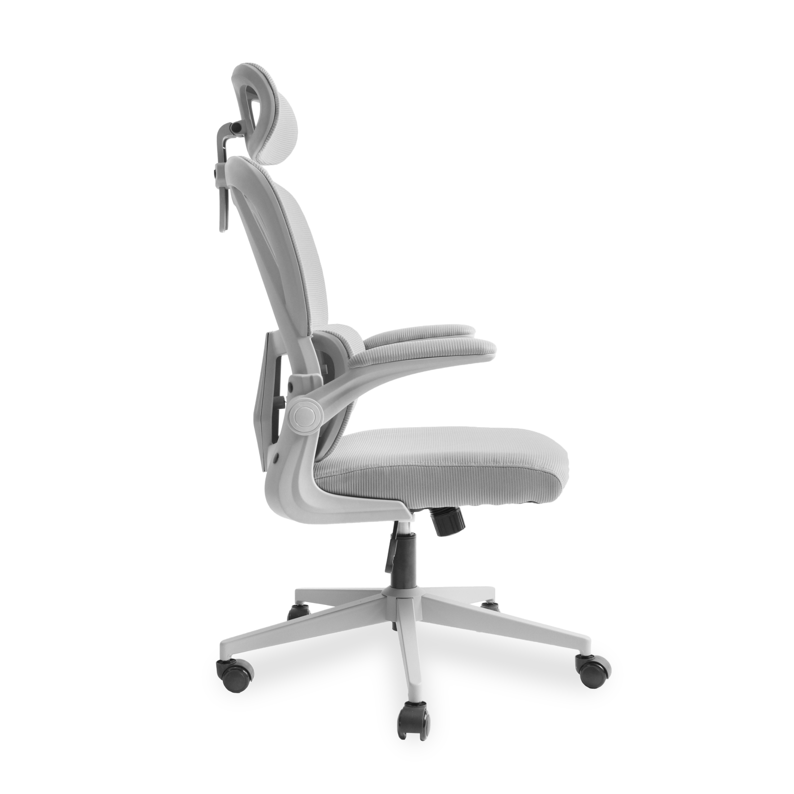 Mesh Office Chair (Grey) | Ergonomic Desk Chair - Jacob Bek