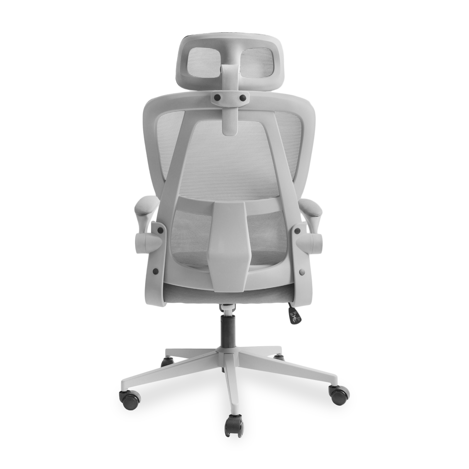 Mesh Office Chair (Grey) | Ergonomic Desk Chair - Jacob Bek