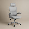 Mesh Office Chair (Grey) | Ergonomic Desk Chair - Jacob Bek