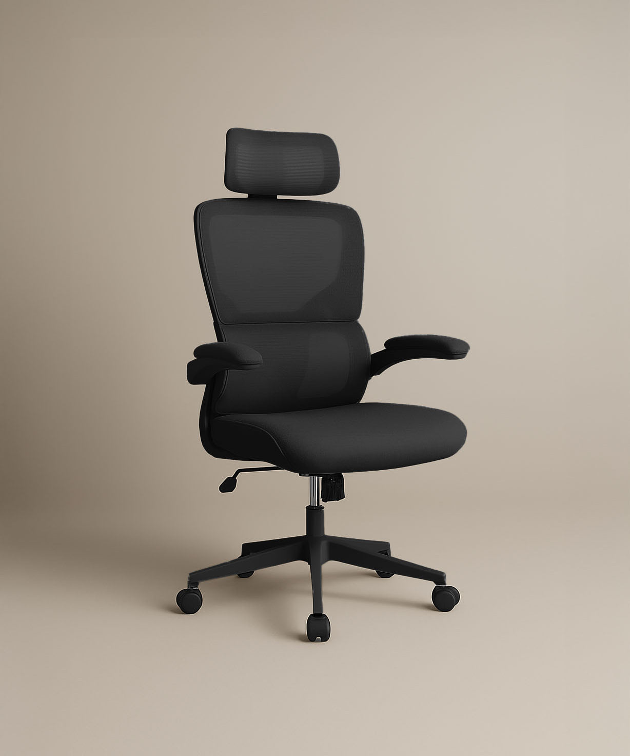 Mesh Office Chair (Black) | Ergonomic Desk Chair - Jacob Bek