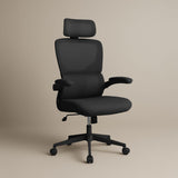 Mesh Office Chair (Black) | Ergonomic Desk Chair - Jacob Bek