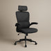 Mesh Office Chair (Black) | Ergonomic Desk Chair - Jacob Bek