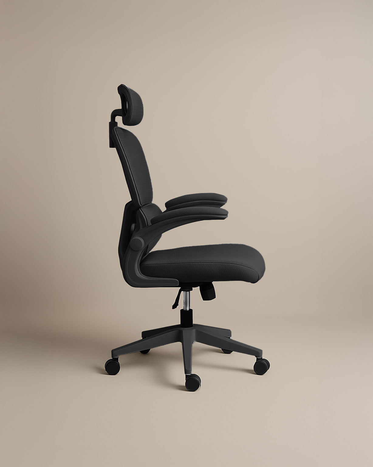 Mesh Office Chair (Black) | Ergonomic Desk Chair - Jacob Bek