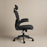 Mesh Office Chair (Black) | Ergonomic Desk Chair - Jacob Bek