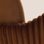 Nubbi Upholstered Dining Chair - Terracotta Brown (4 Units) Outlet Products - Marcel Olsen