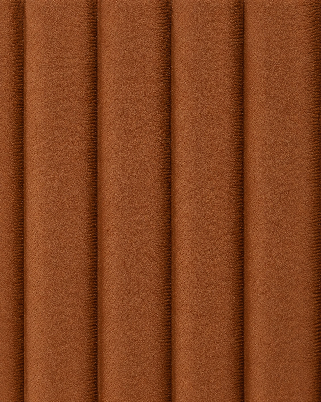 Chaise de salle à manger rembourrée Nubbi – Lot de 2 (Marron terracotta) – Outlet