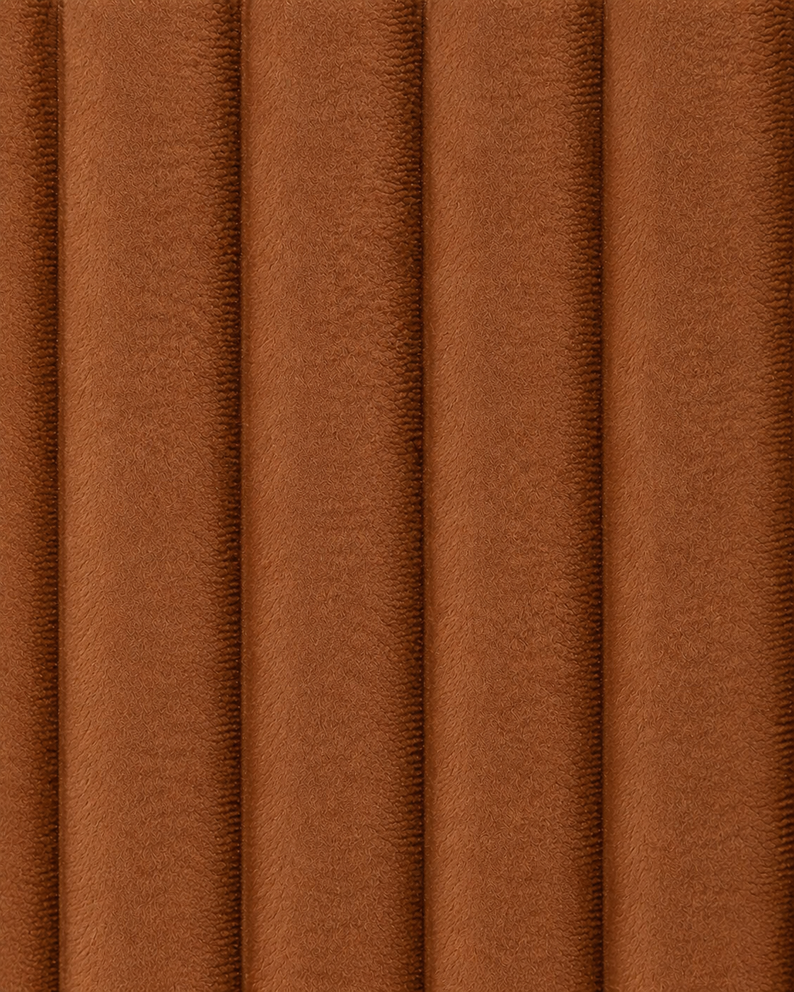 Chaise de salle à manger rembourrée Nubbi – Lot de 2 (Marron terracotta) – Outlet