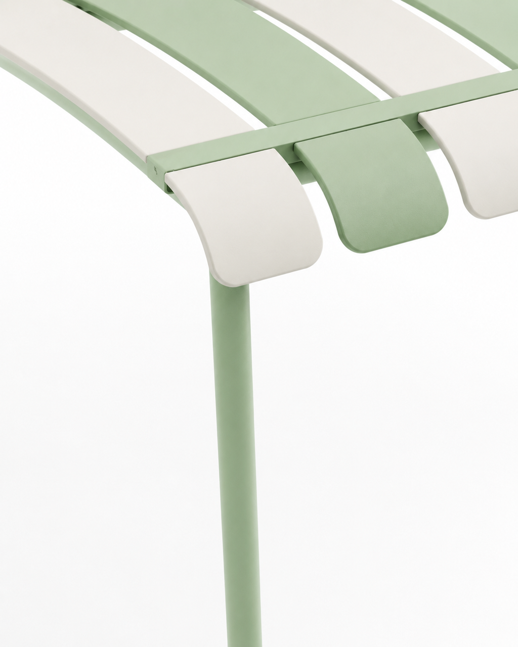 Ondara Outdoor Chairs – Set of 4 (Sage Green & White) – Outlet - Marcel Olsen