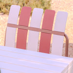 Ondara Outdoor Chair (Nude Beige & White) – Modern Boho Patio Chair - Marcel Olsen