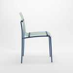 Ondara Outdoor 4 Chair & Dining Table (Sea Blue & White) – Modern Boho Patio Pack - Marcel Olsen