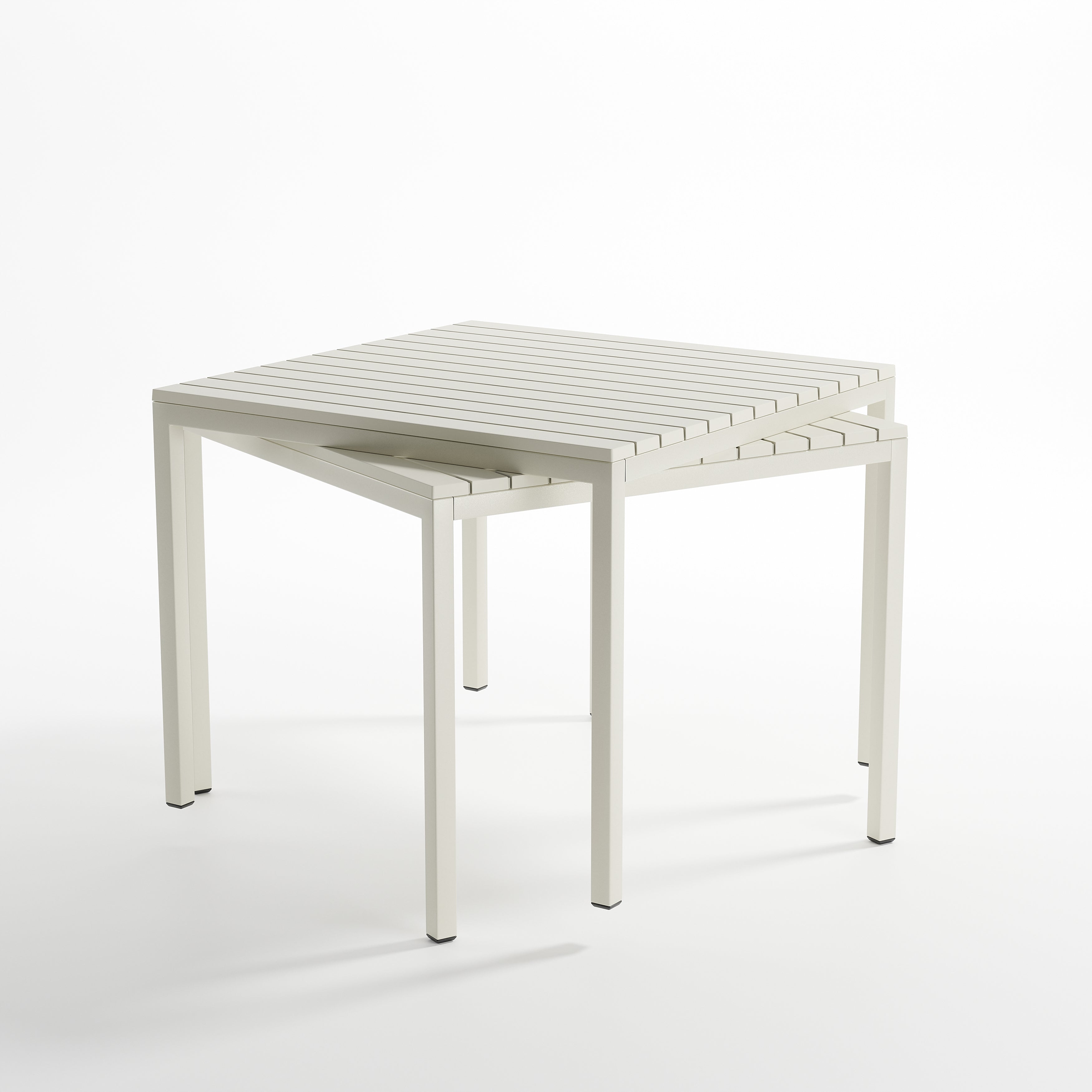 Ondara Outdoor Dining Table (Alba White, 85cm) - Outlet - Marcel Olsen
