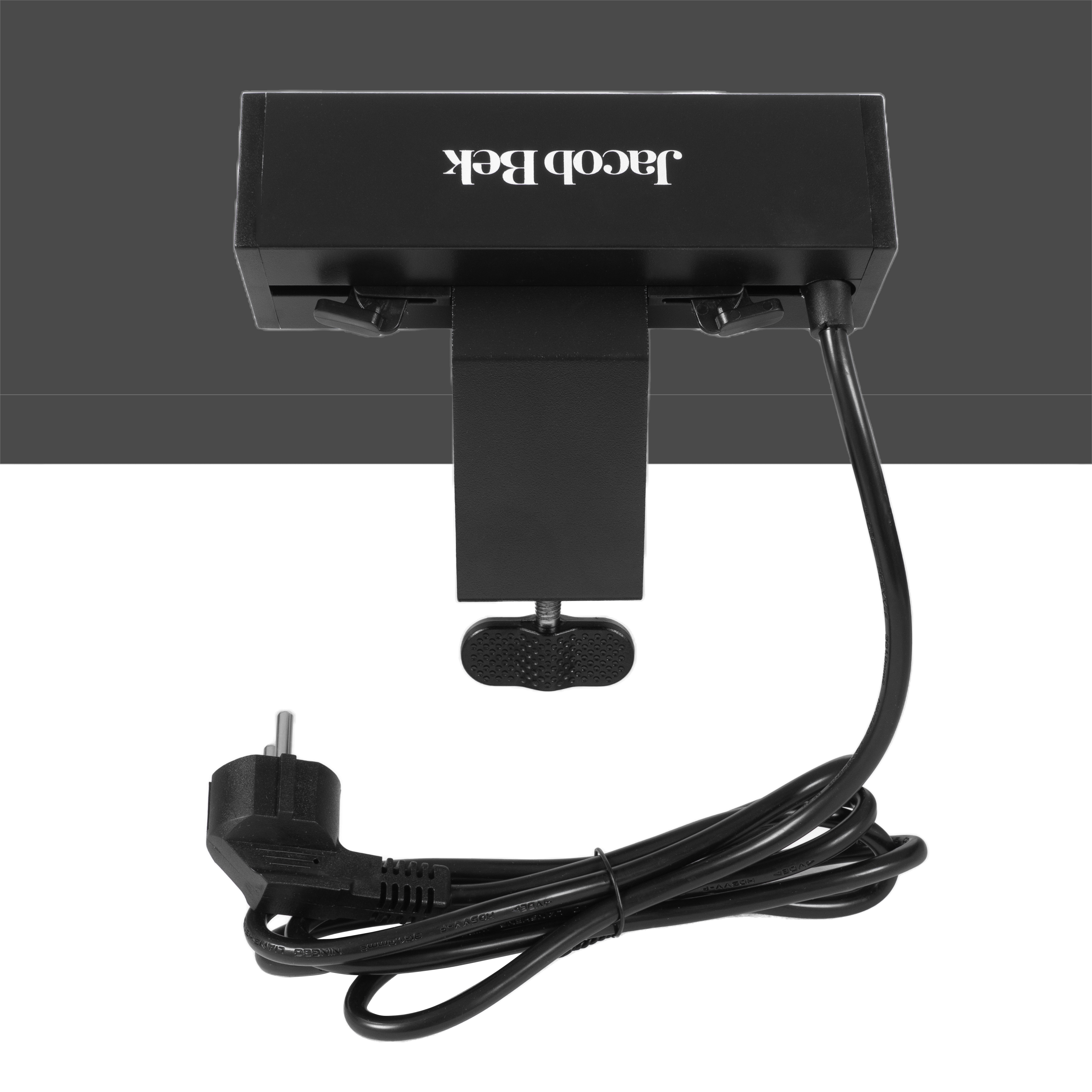 4-in-1 Power Strip With USB-C, Desk Clamp (Black) Power & Wire Management - Jacob Bek