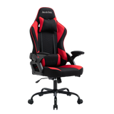 Gaming Chair Ergonomic (Raze Red) | Reclining, Adjustable Arms (Fabric) Gaming Chair - Jacob Bek Gaming
