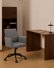 Rello gestoffeerde thuiskantoorstoel (Soft Ash stof) – Outlet