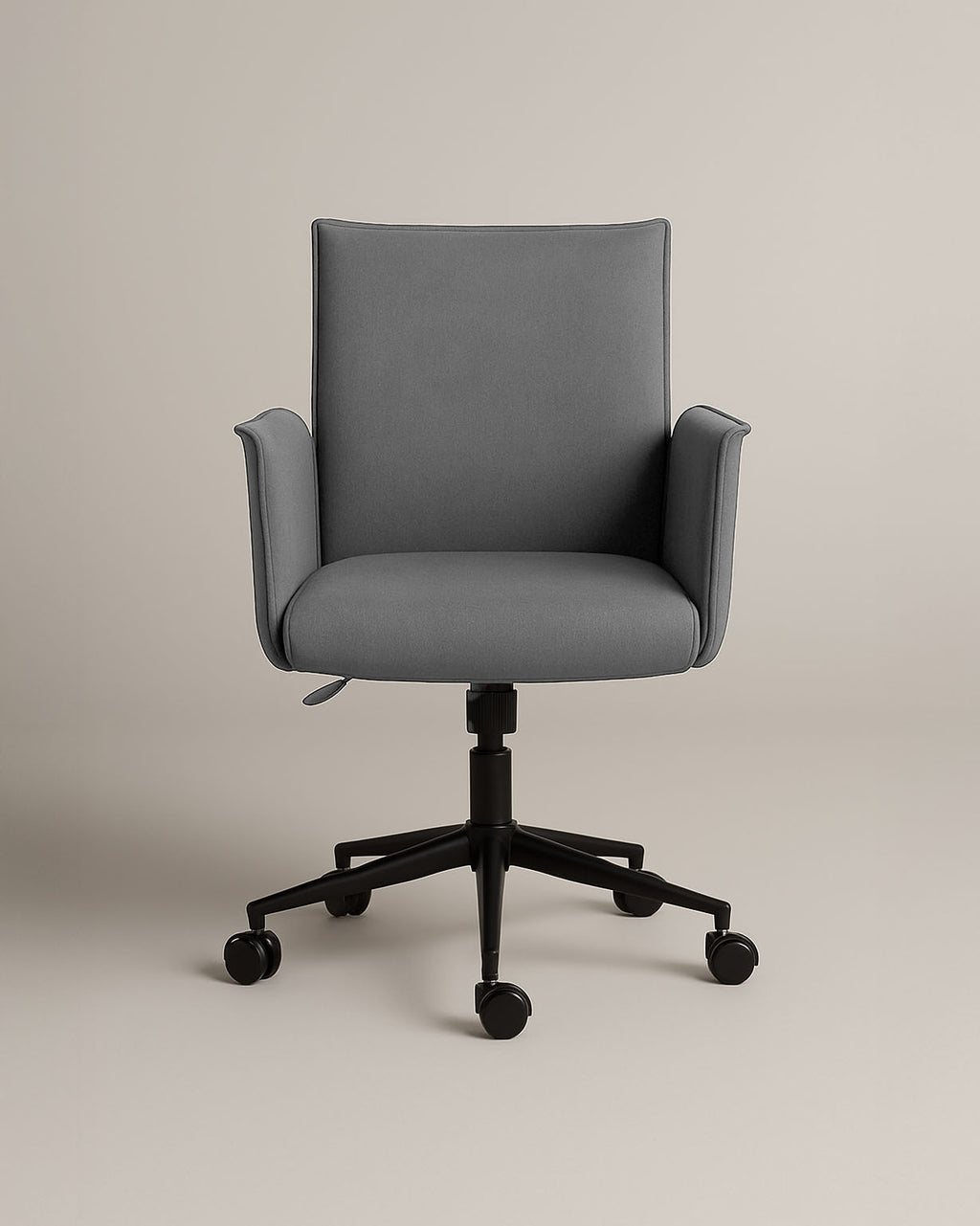 Rello Upholstered Home Office Chair (Soft Ash Fabric) – Outlet - Marcel Olsen
