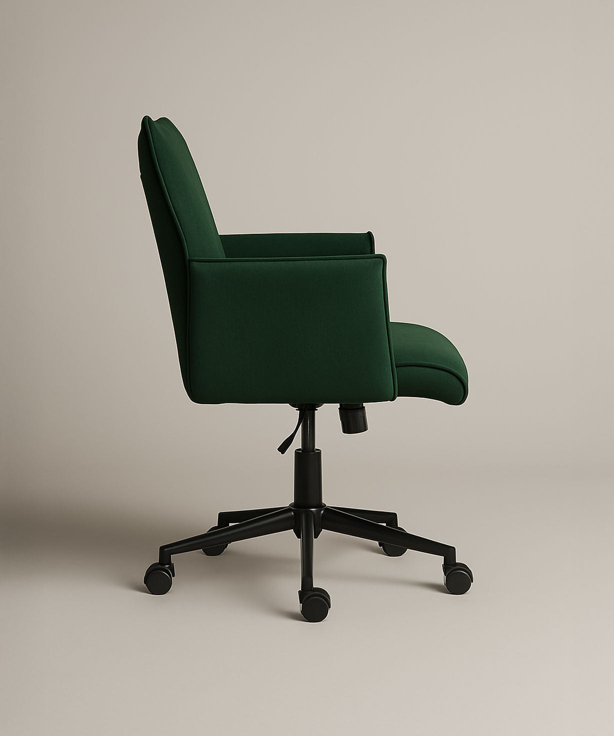 Rello Upholstered Home Office Chair (Whisper Green Fabric) – Modern Swivel Desk Chair - Marcel Olsen