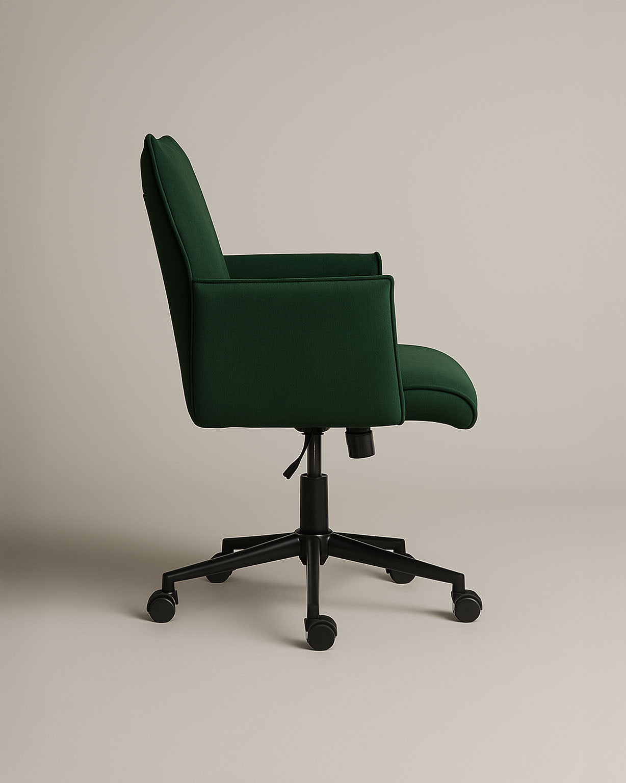 Rello Upholstered Home Office Chair (Whisper Green Fabric) – Modern Swivel Desk Chair - Marcel Olsen