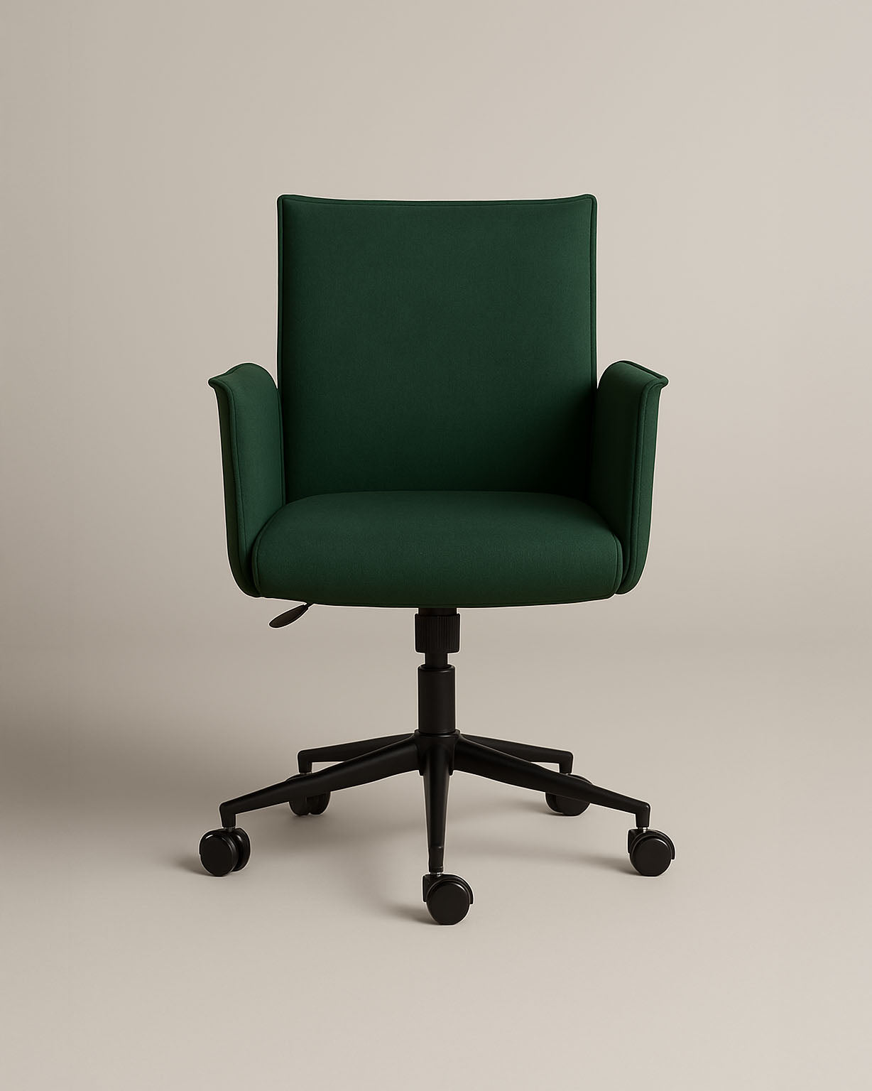 Rello Upholstered Home Office Chair (Whisper Green Fabric) – Modern Swivel Desk Chair - Marcel Olsen