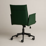 Rello Upholstered Home Office Chair (Whisper Green Fabric) – Modern Swivel Desk Chair - Marcel Olsen