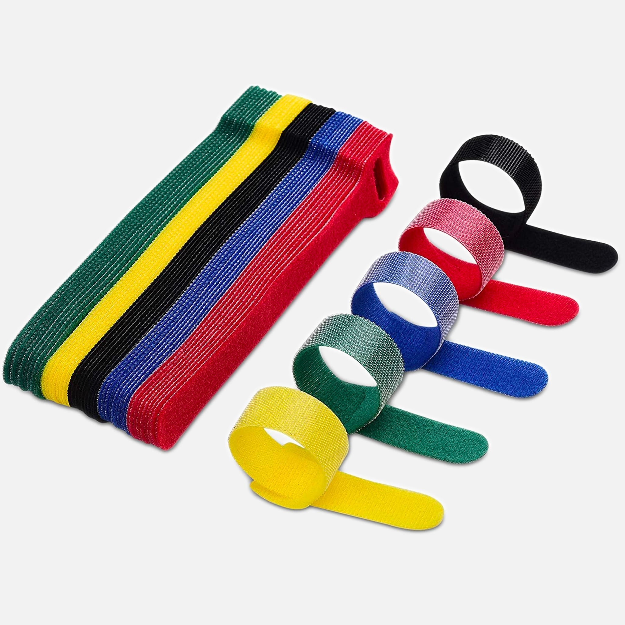 20pcs Reusable Velcro Cable Strap Power & Wire Management    - Jacob Bek