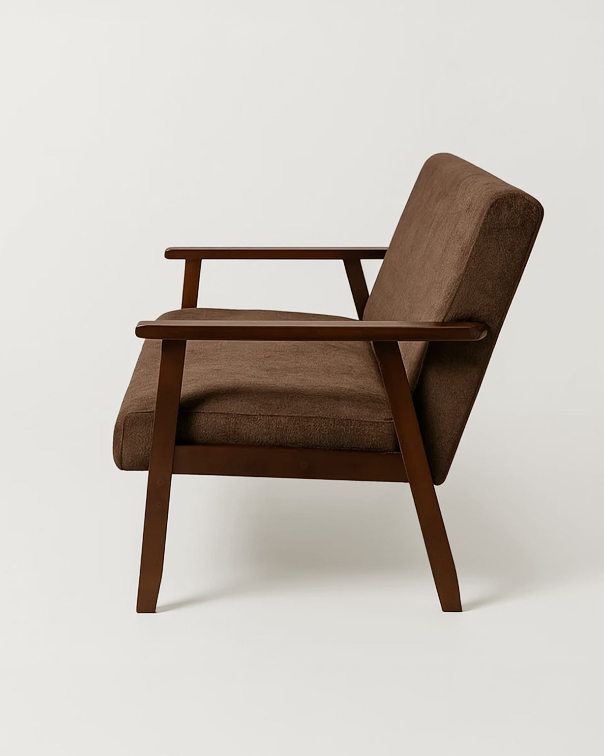 Sarria Mid-century Upholstered Sofa (Tierra Brown Fabric) – Imperfect (Minor Cosmetic Marks) - Marcel Olsen