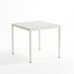 Ondara Outdoor Dining Table (Alba White, 85cm) – Modern Boho Patio Table - Marcel Olsen