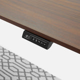 Electric Standing Desk (Walnut, 120cm) | Two Tier, Sit-Stand Desk Electric Standing Desk    - Jacob Bek