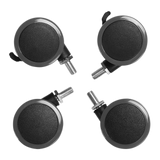 4pcs Desk Wheels with Brake Accessories - Jacob Bek