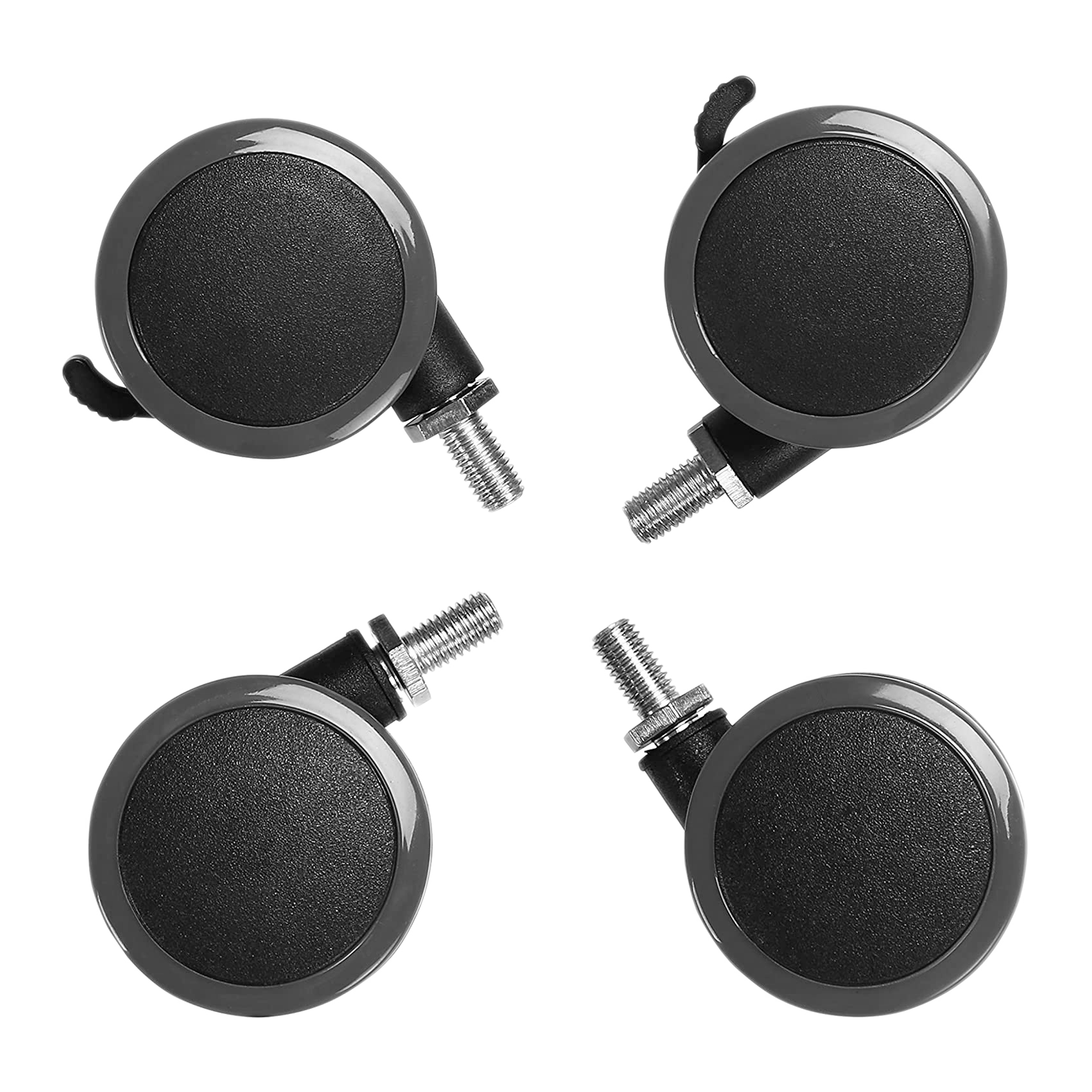 4pcs Desk Wheels with Brake Accessories - Jacob Bek