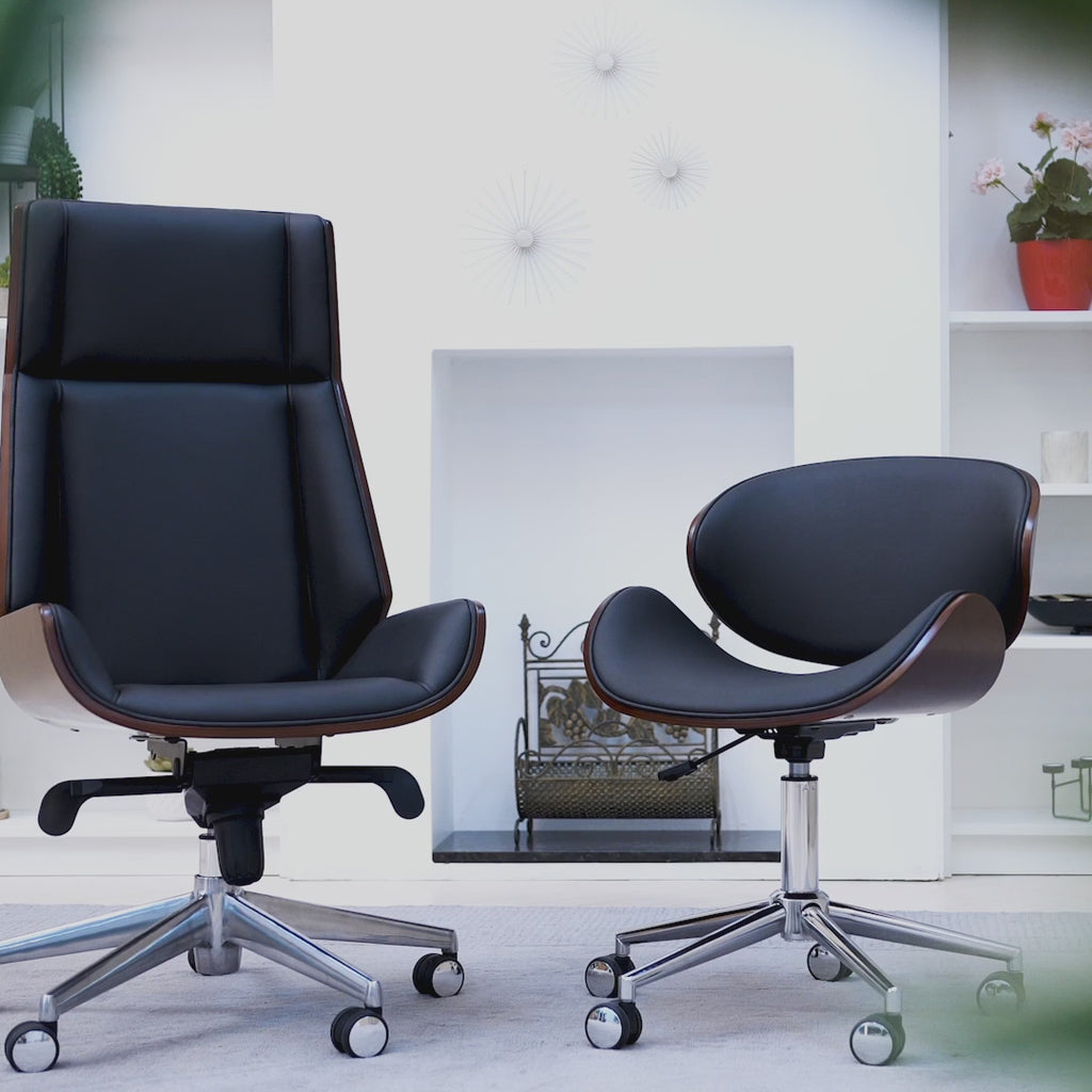 Ergonomic Danish Office Chair (White, Wing) - Outlet Office Chair - Marcel Olsen