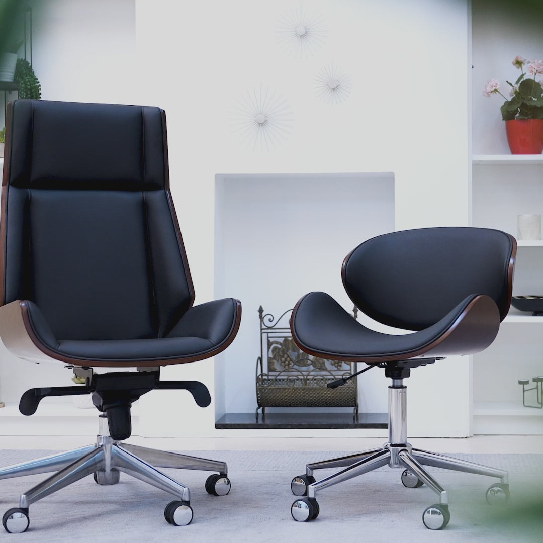 Ergonomic Danish Office Chair (White, Wing) - Outlet Office Chair - Marcel Olsen