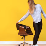 Ergonomic Danish Office Chair (Black, Curve) | Scandinavian Desk Chair (Outlet) Outlet Products - Marcel Olsen