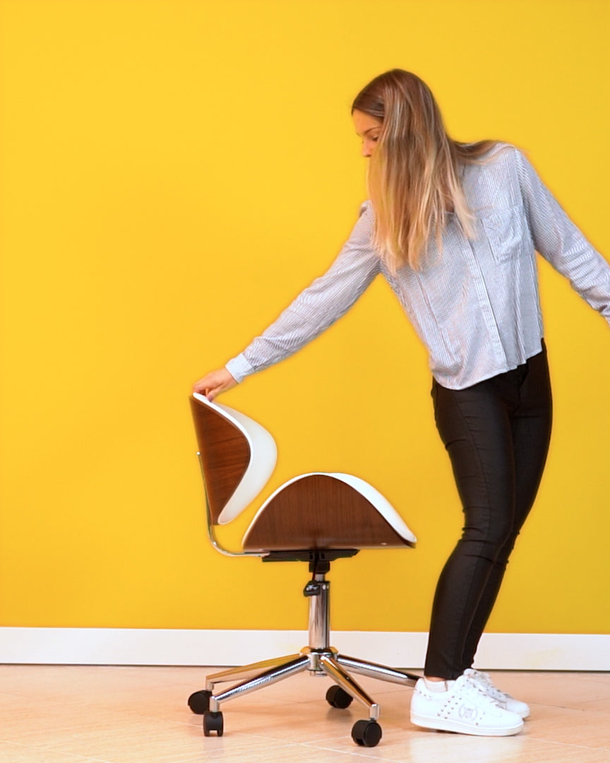 Ergonomic Danish Office Chair (Black, Wing) - Outlet Office Chair - Marcel Olsen